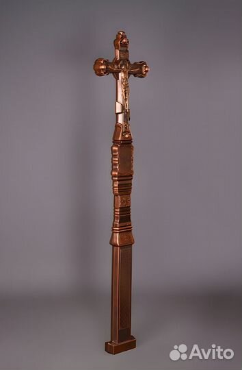 Мраморный крест на могилу