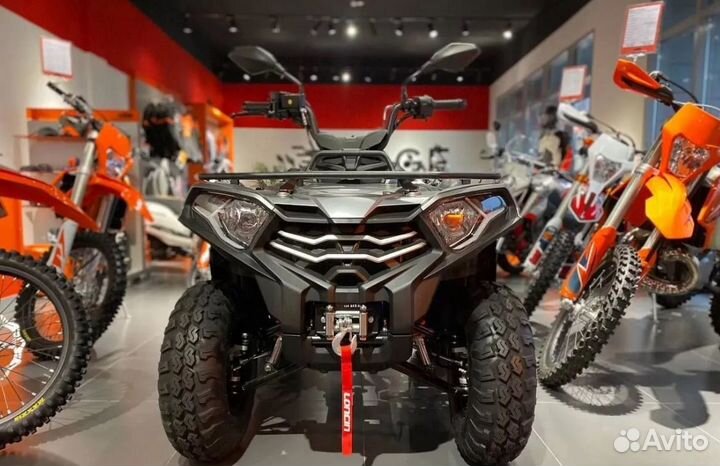Квадроцикл Loncin TRV350 Pro черный