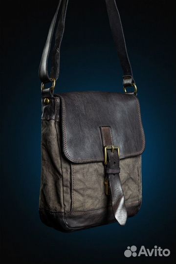 Нельсон Сумка через плечо из джисы и кожи