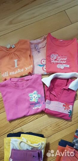 Вещи пакетом для девочки 110-116