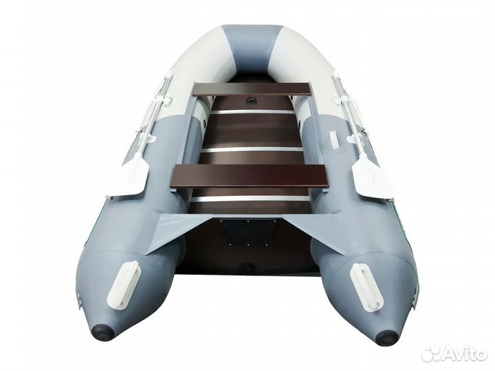 Лодка пвх Нднд Gladiator B330 светло-темно серый