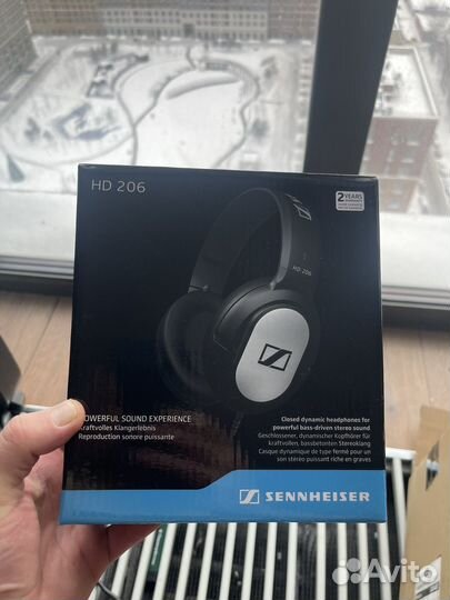 Наушники sennheiser hd 206