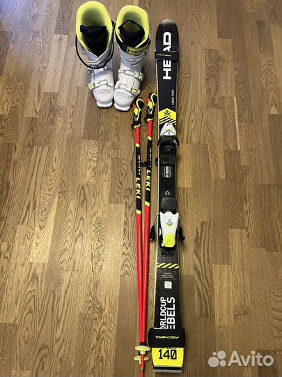 Горные лыжи комплект head 140