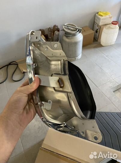 Накладки выхлопной BMW X5 G05 хром