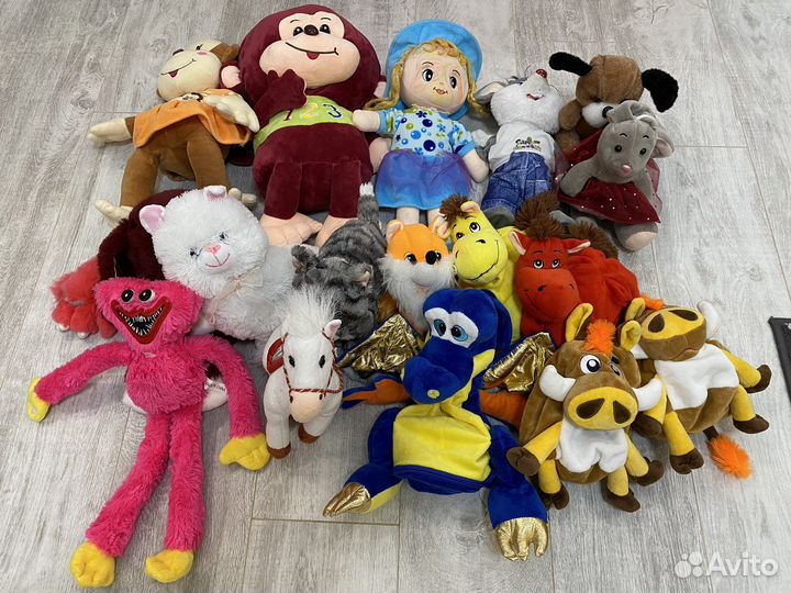Мягкие игрушки пакетом