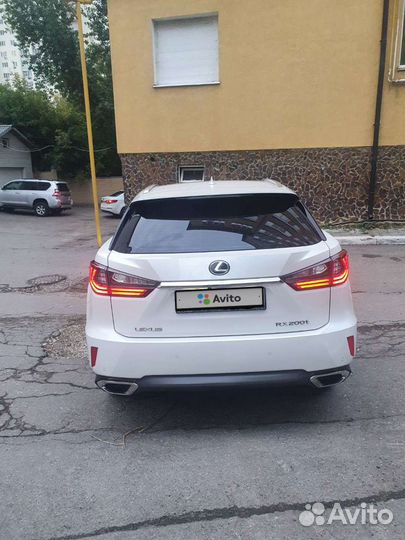 Lexus RX 2.0 AT, 2017, 60 000 км