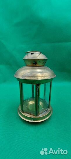 Винтажный фонарь светильник.Бронза