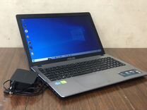 Мощный ноутбук Asus x550c i3-3/ 6гб/ SSD 240гб
