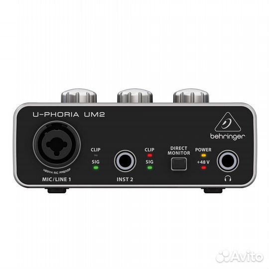 Комплект для звукозаписи Behringer U-Phoria Studio