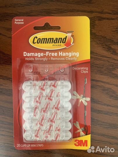 Клипса для герлянды, провода