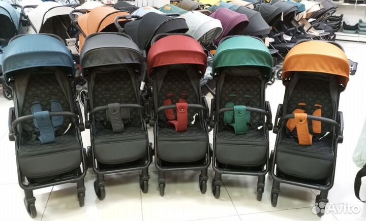 Коляска прогулочная Rant SKY до 22 кг (Cherry)