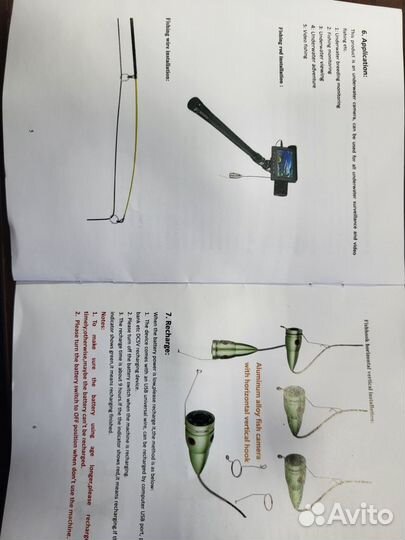 Подводная видеокамера для рыбалки