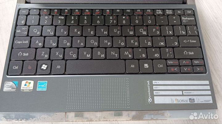 Нетбук packard bell