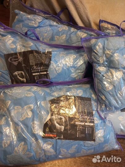 Подушка лебяжий пух