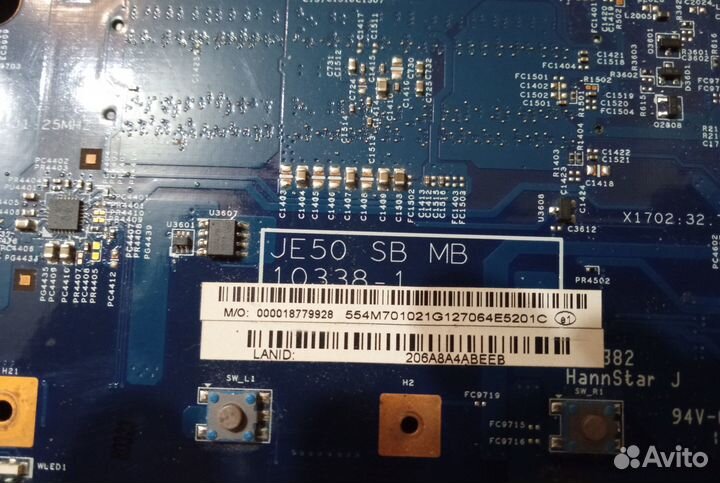 Материнская плата для ноутбука Acer Aspire 5560G