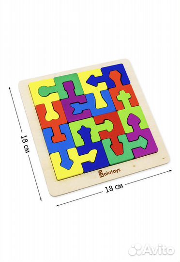 Головоломка, пазл, сортер, танграм для детей