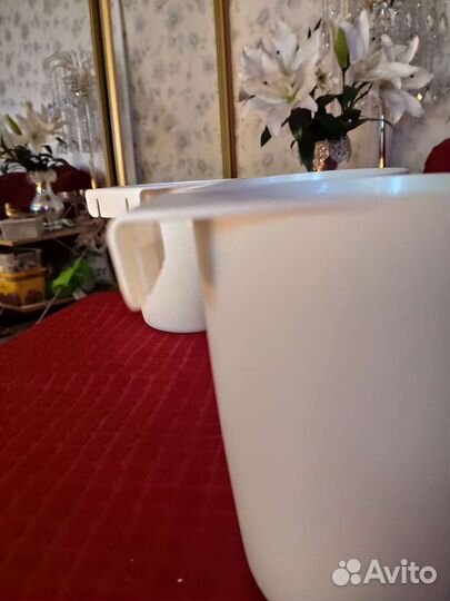 Подвесные горшки на рейлинг