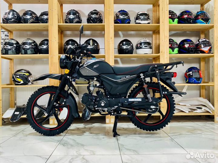 Мопед rockot alpha offroad LUX (черный матовый)