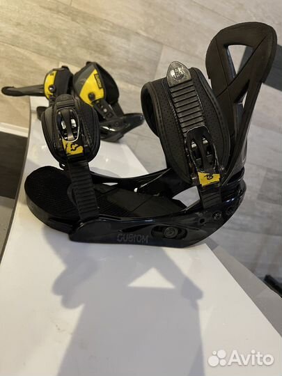 Крепления для сноуборда burton custom