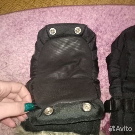 Муфта варежки на коляску