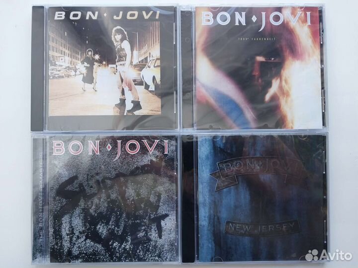 CD диски Bon Jovi, Europe, John Norum