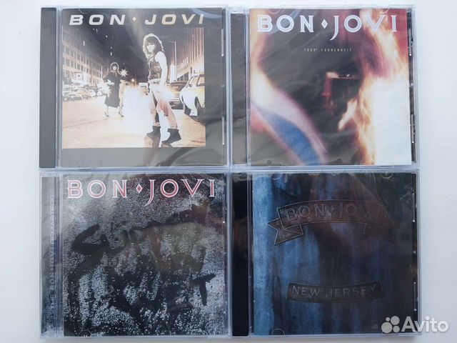 CD диски Bon Jovi, Europe, John Norum