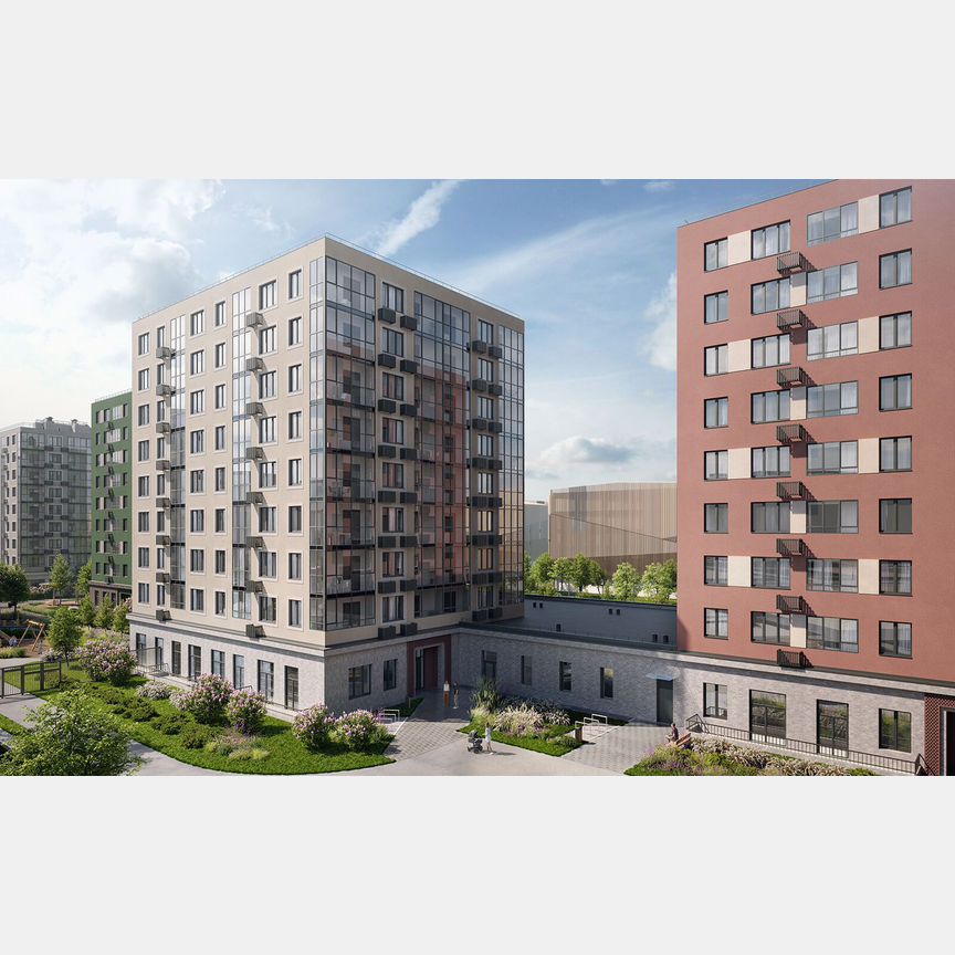 1-к. квартира, 38,2 м², 5/9 эт.