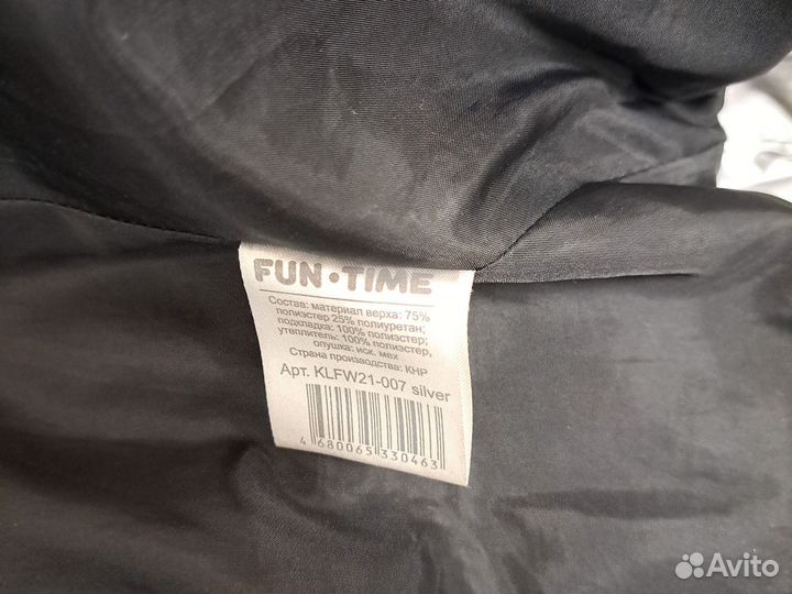 Пуховик зимний для девочки 158