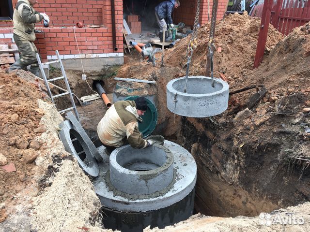 Канализация, Септик,Выгребная яма,погреб под ключ