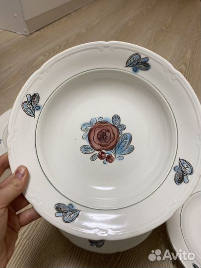Тарелки глубокие Зик Конаково СССР
