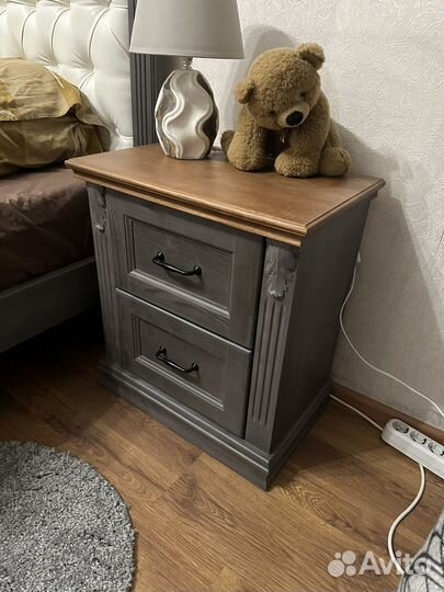 Тумба прикроватная Лаура массив