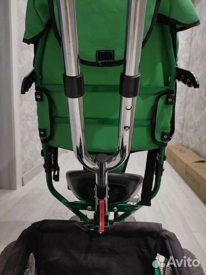 Детский велосипед с родительской ручкой