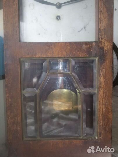 Старинные антикварные настенные часы СССР