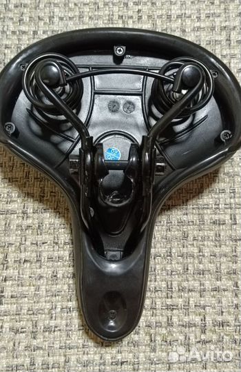 Седло комфортное stels AZ-5555+замок седла и чехол