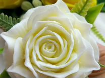Форма силиконовая роза для мыловарения