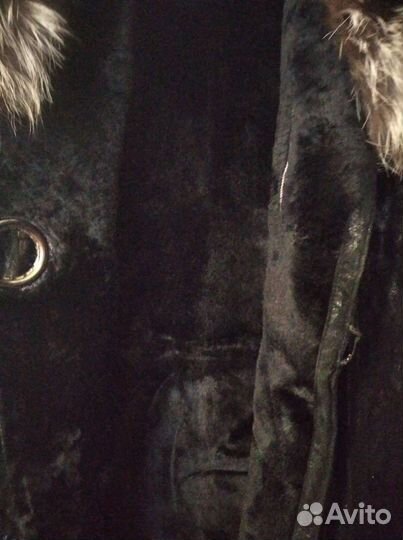 Дубленка натуральная женская 52 размер