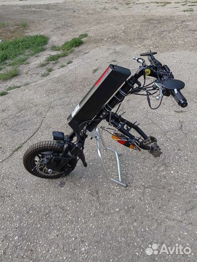 Электро приставка к инвалидной коляске