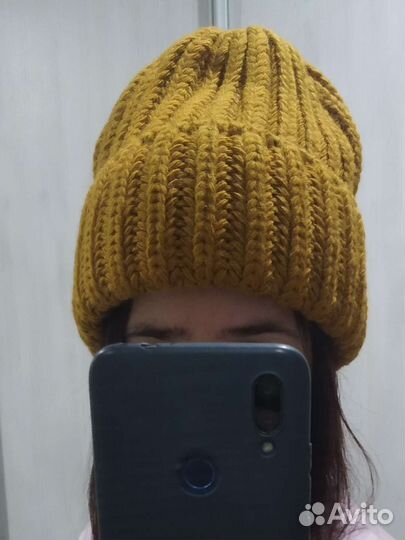 Шапка объемная новая