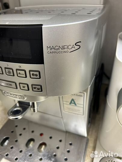 Кофемашина delonghi magnifica s cappuccino