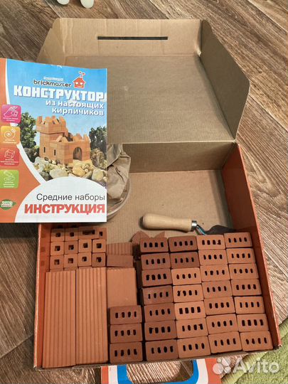 Конструктор из настоящих кирпичиков