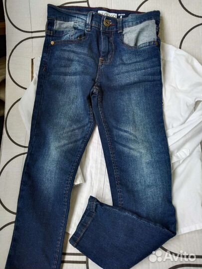 Вещи пакетом на мальчика 122 128