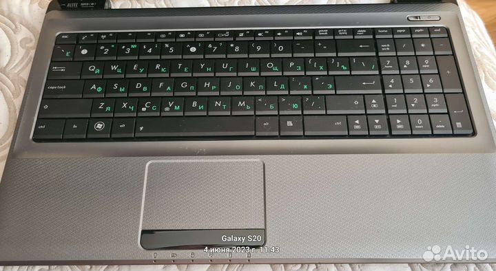 Ноутбук asus a52j