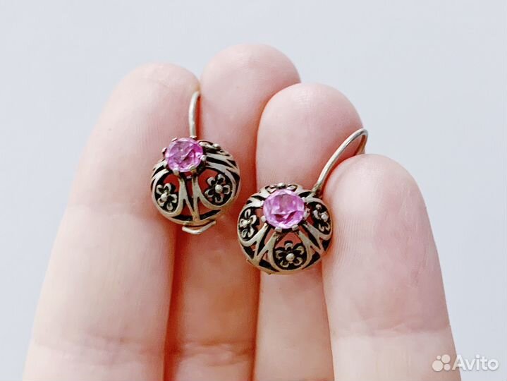 Серьги СССР винтаж