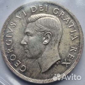 Доллар 1949 г. Серебро