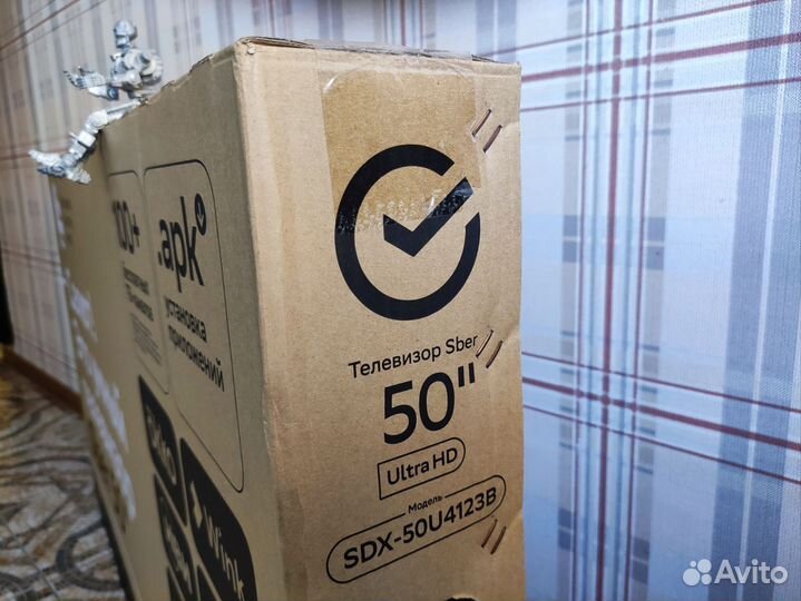Телевизор Sber 50 (127 см) SMART TV, UHD 4K