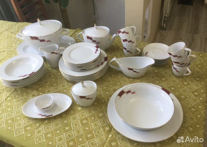 Столовый Чешский сервиз