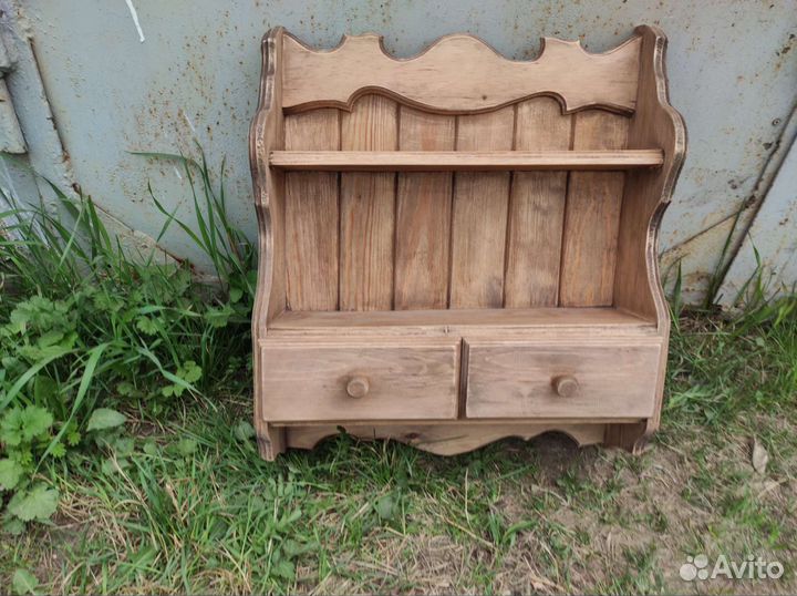 Полка с ящиками, настенная