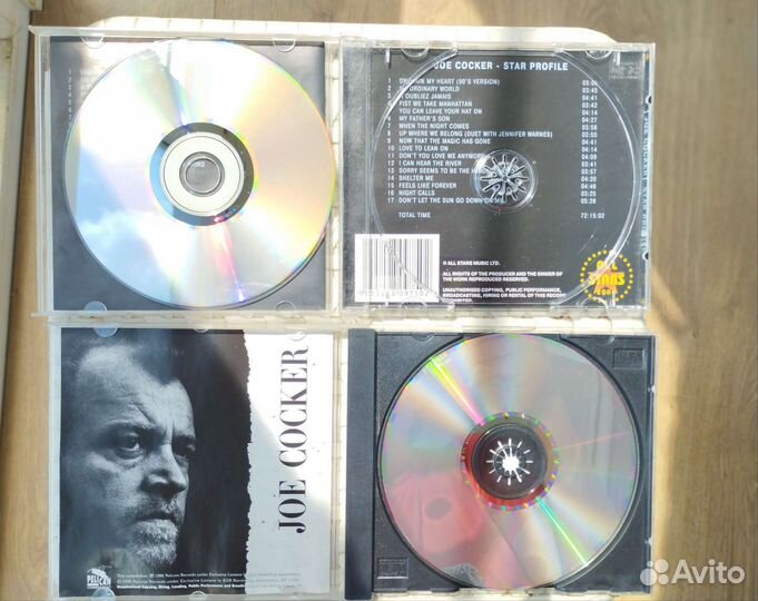 Joe Cocker stereo compact disc