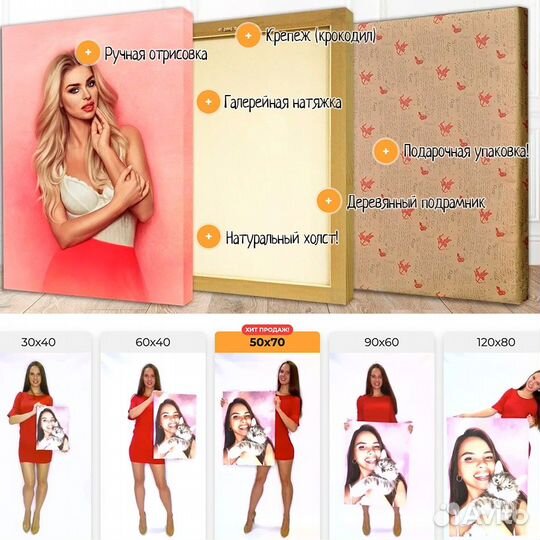 Премиум холст по фотографии