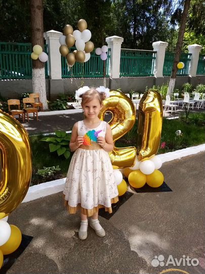 Платье праздничное на 6, 7лет